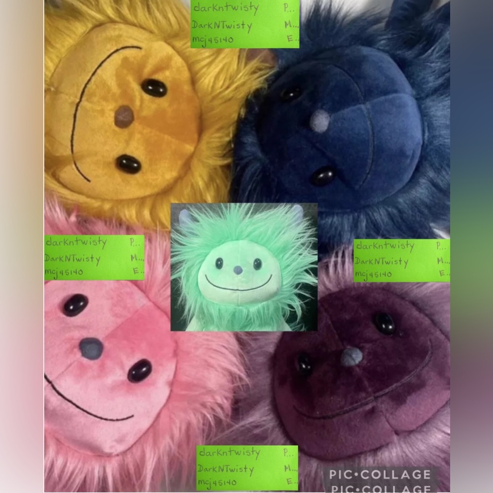 LAST SET! BNWT Jellycat Monster Set of 5 Cosmos, Jinx, Gibbles, Luda, Zeke!
